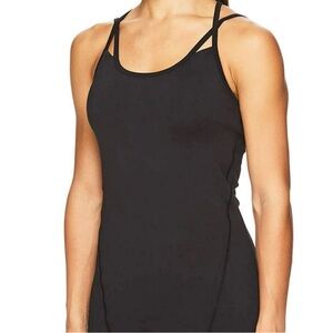 Gaiam Black Strappy Tank